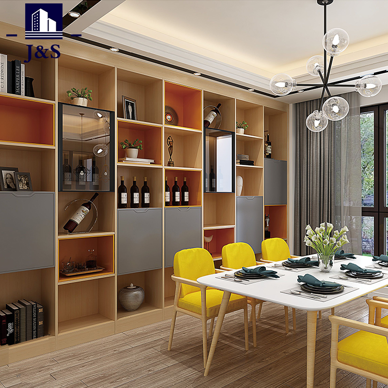 Il mobile della sala da pranzo deve essere installato in questo modo