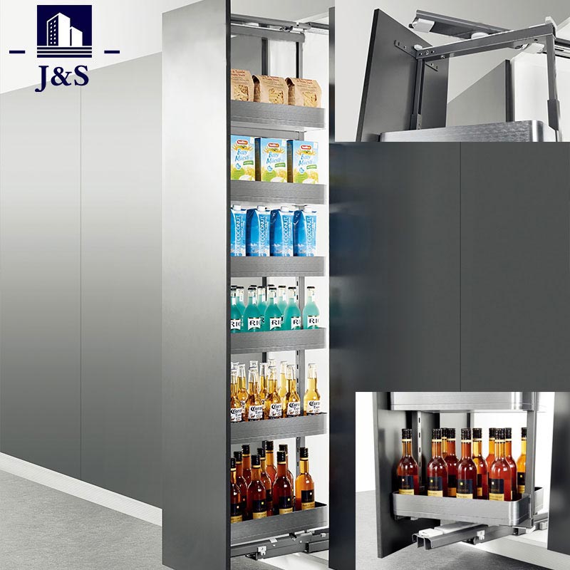 L'organizer per dispensa estraibile per colonna girevole Soft Close è la soluzione ideale per ottimizzare lo stoccaggio in cucina?