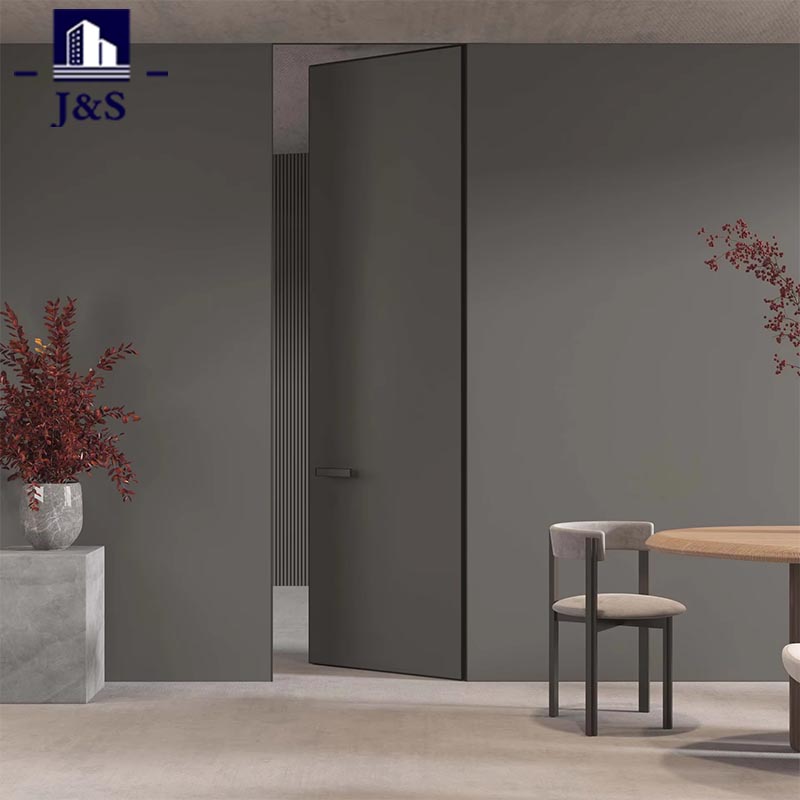 Porta invisibile personalizzata senza telaio minimalista