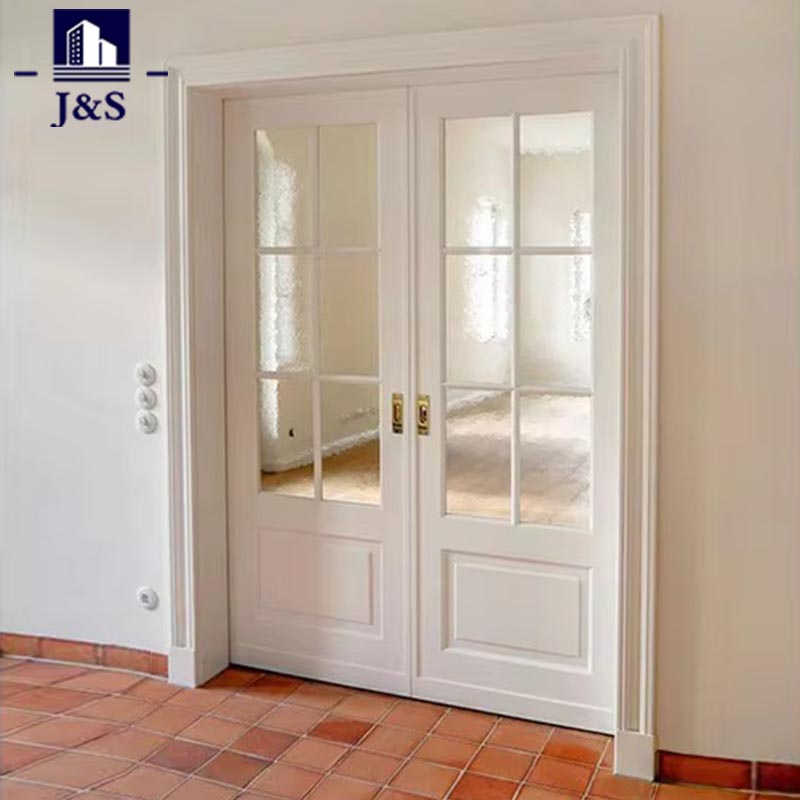 Porta interna in legno massello